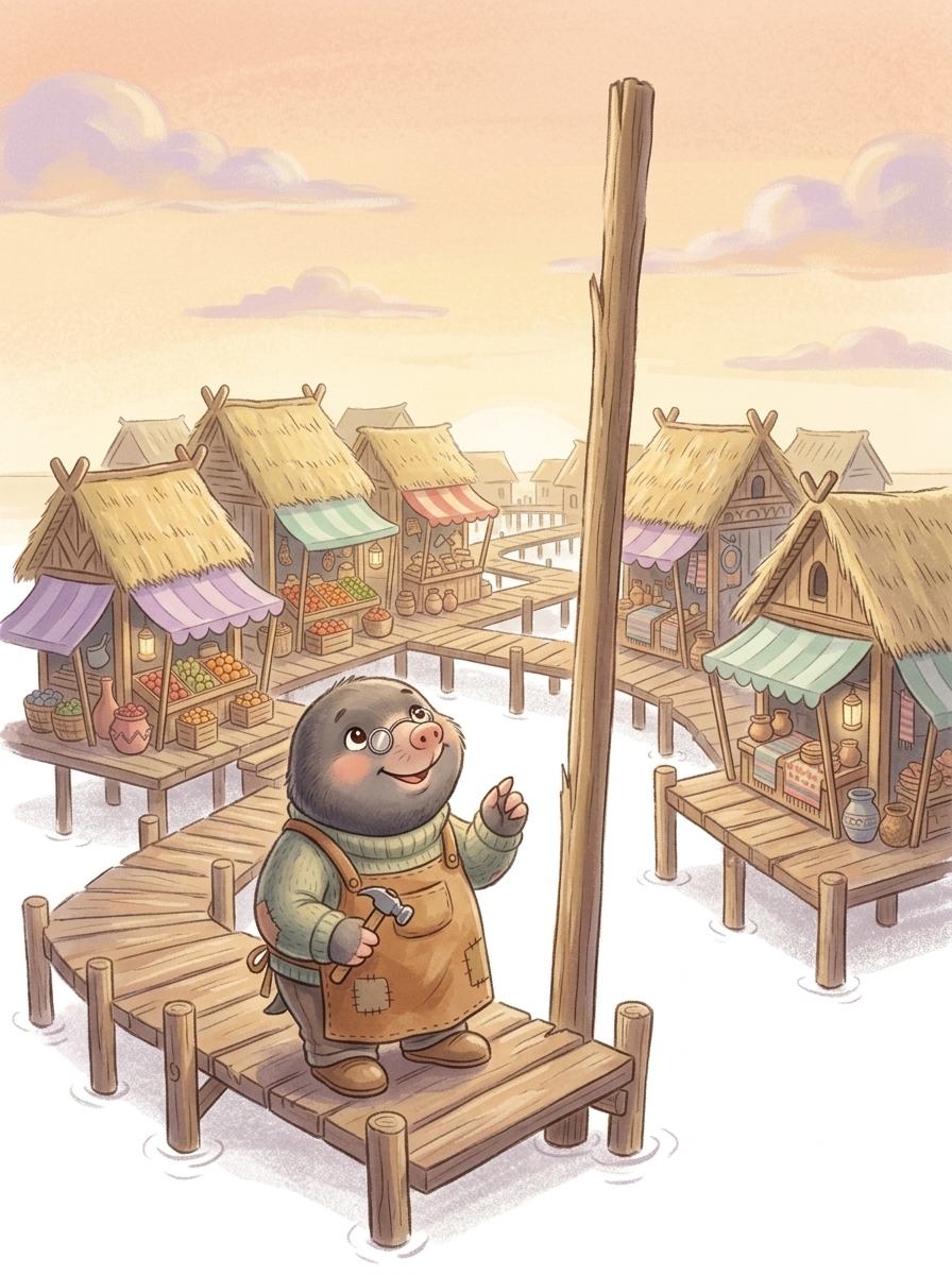 Cover art for Milo and the Sunbeam Stilt