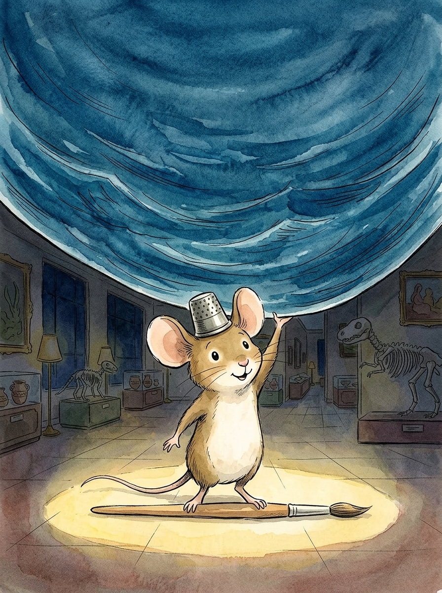 Cover art for Ola and the Statue's Two Moons