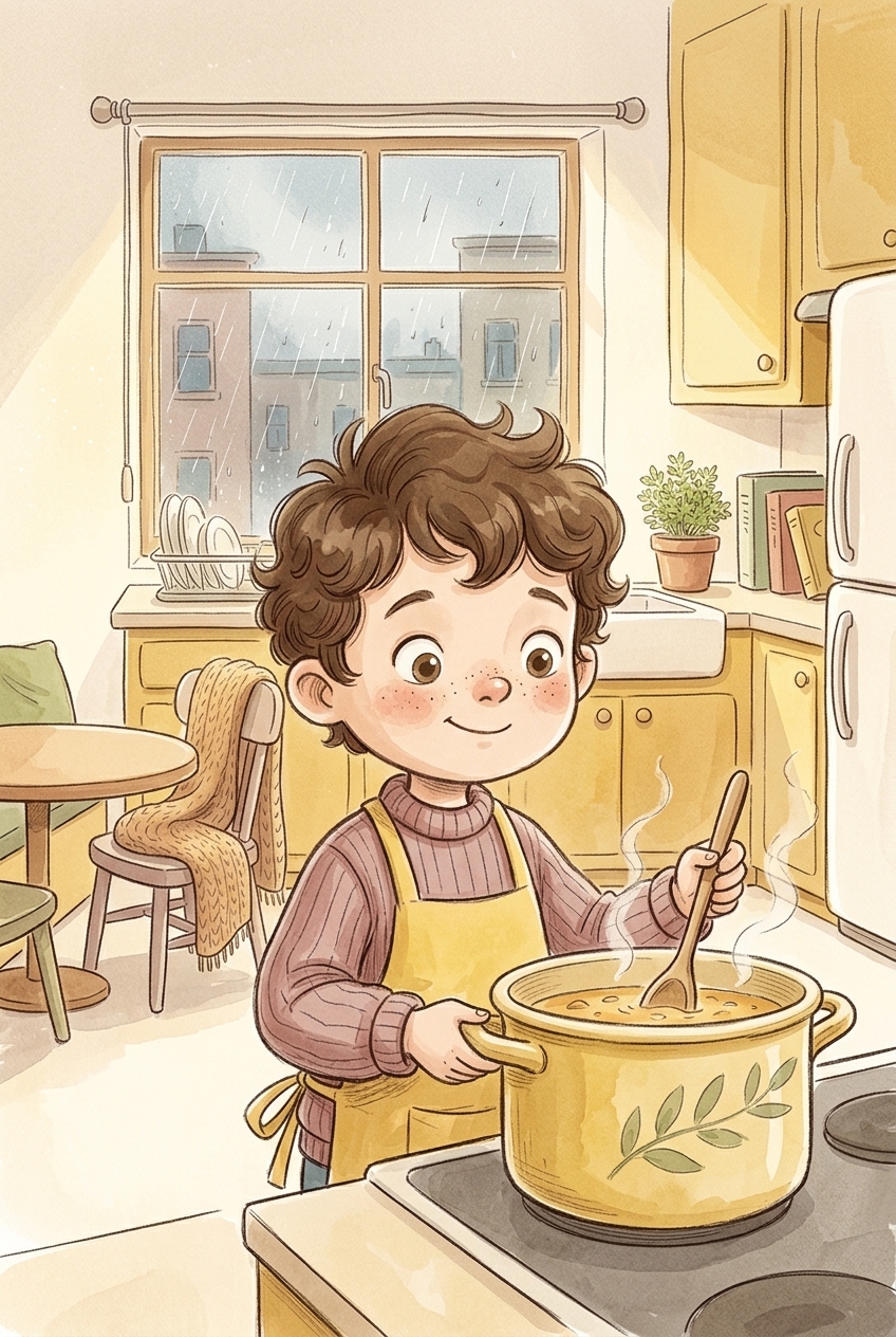 Cover art for Theo and the Cloud Keeper