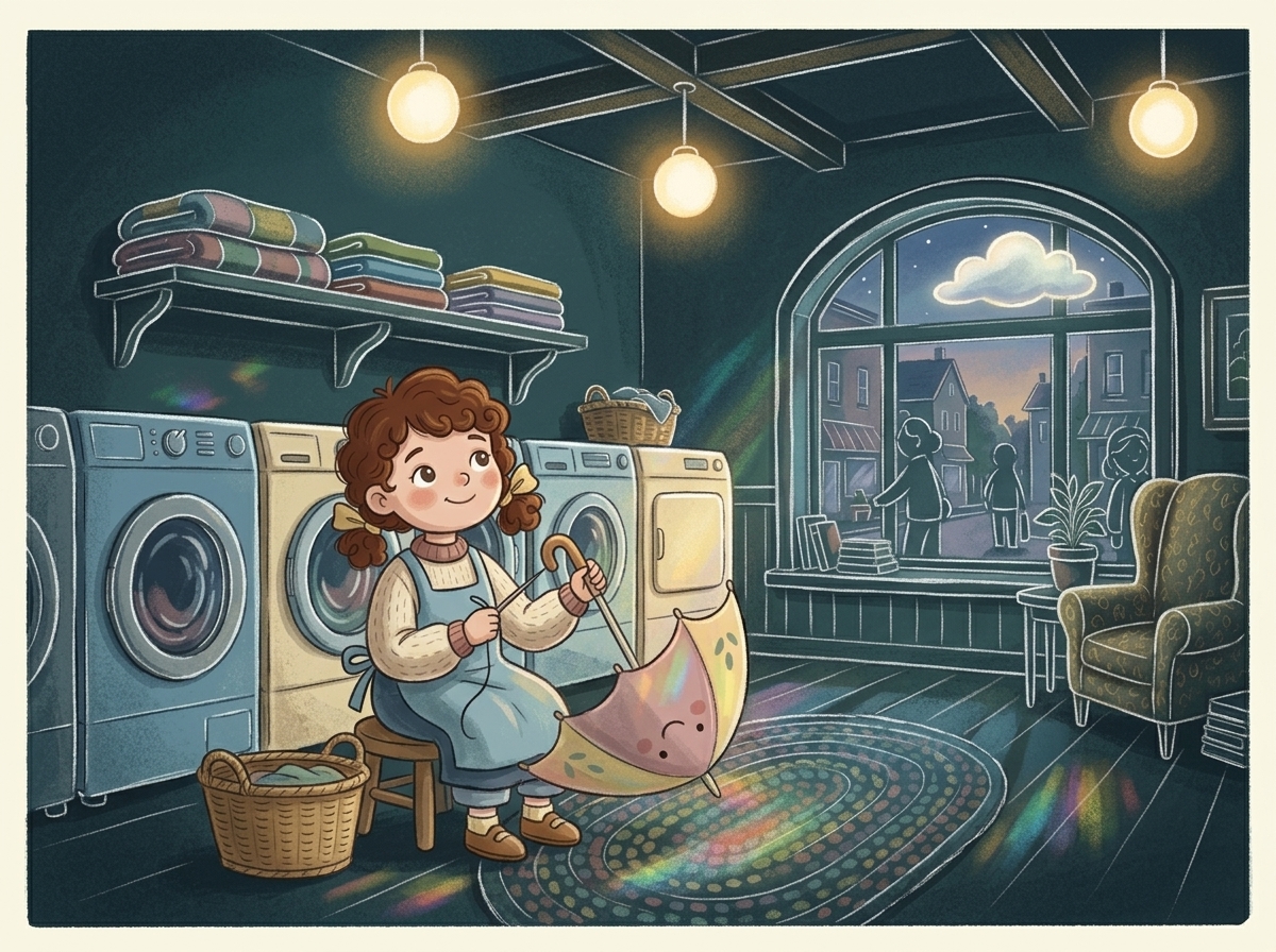 Cover art for Sylvie's Flying Umbrella